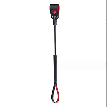 Amazon.co.jp: BASKANIA 61.0 cm 赤 二重 ハート 乗馬用クロップ